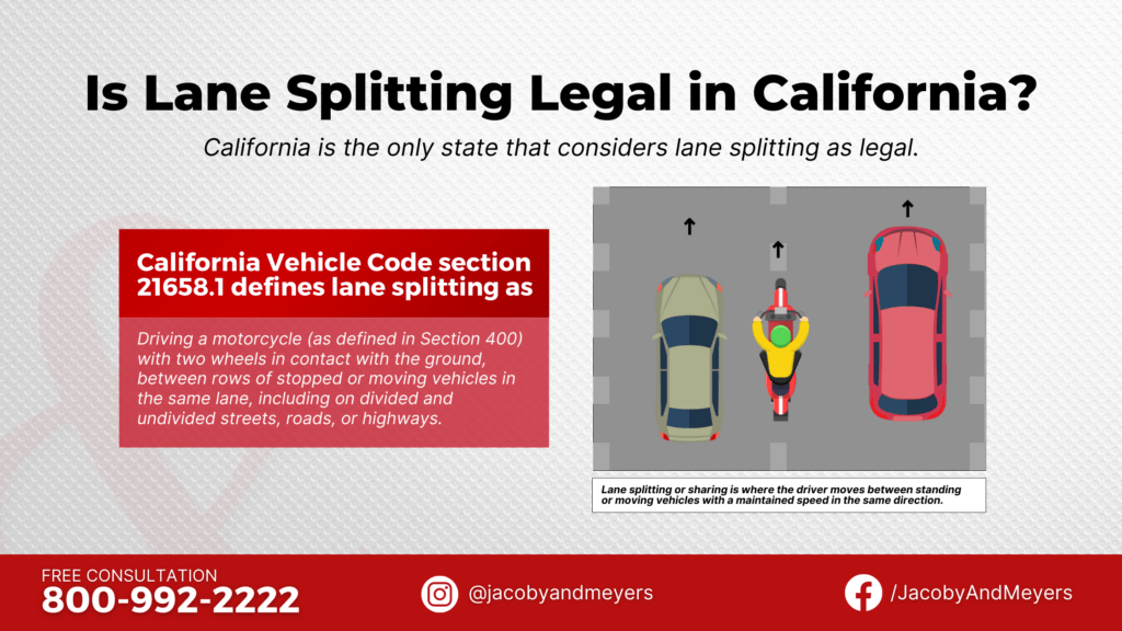 Is Lane Splitting Legal in California