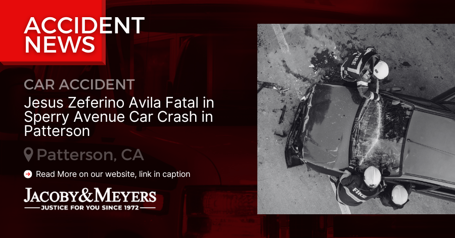 Jesus Zeferino Avila Fatal in Sperry Avenue Car Crash in Patterson