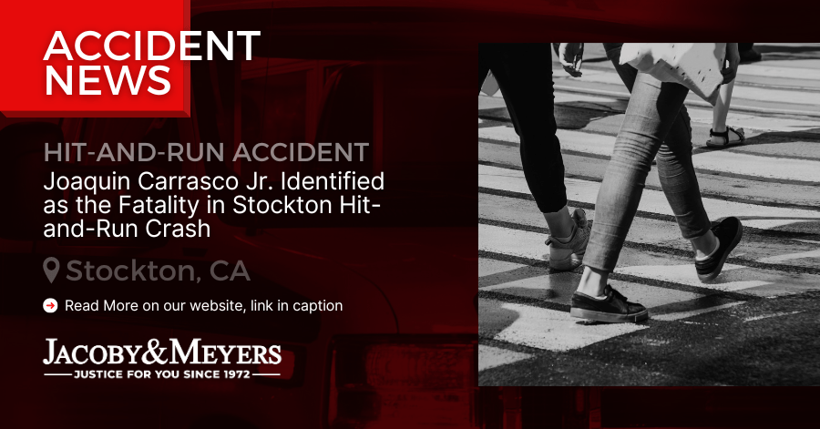 Joaquin Carrasco Jr. Identified as the Fatality in Stockton Hit-and-Run Crash