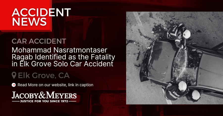 Mohammad Nasratmontaser Ragab Identified as the Fatality in Elk Grove Solo Car Accident