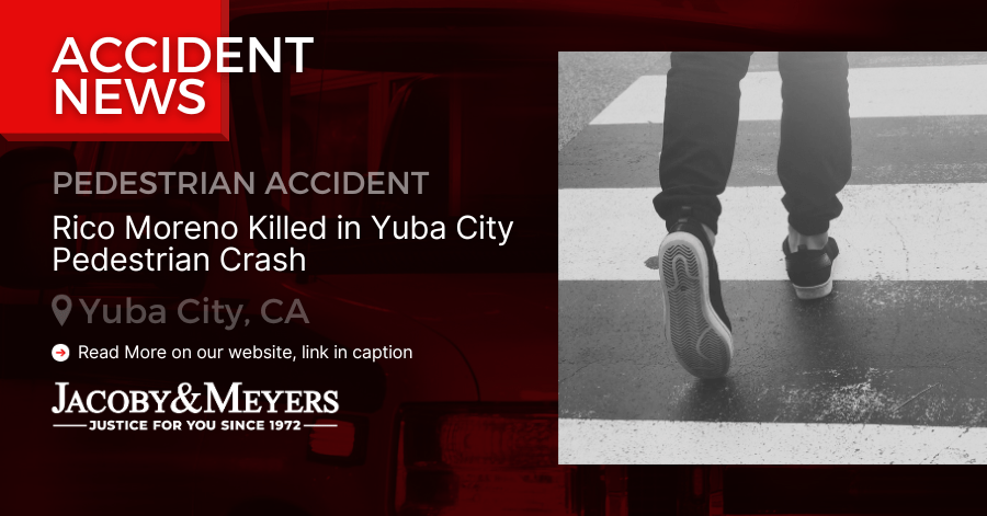 Rico Moreno Killed in Yuba City Pedestrian Crash