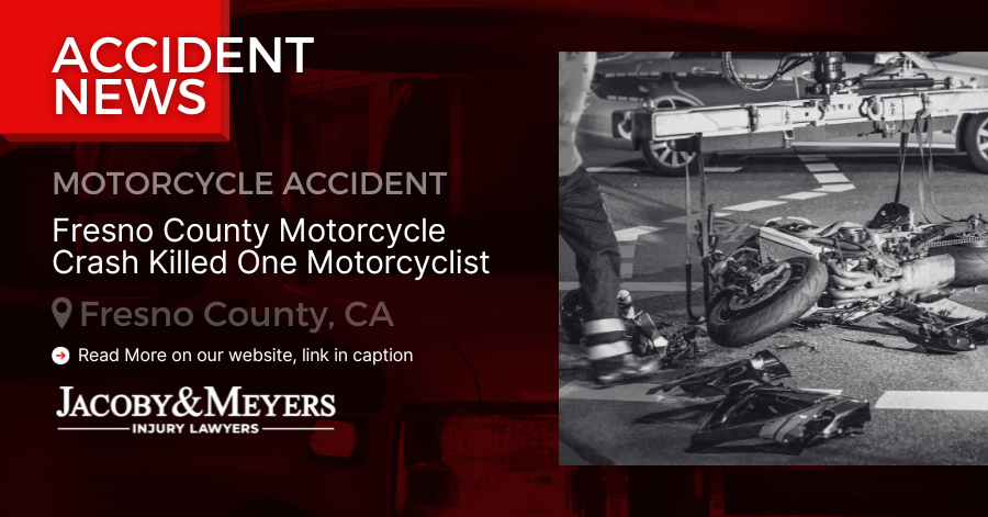 Fresno County motorcycle crash