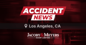 LA Freeway pedestrian crash