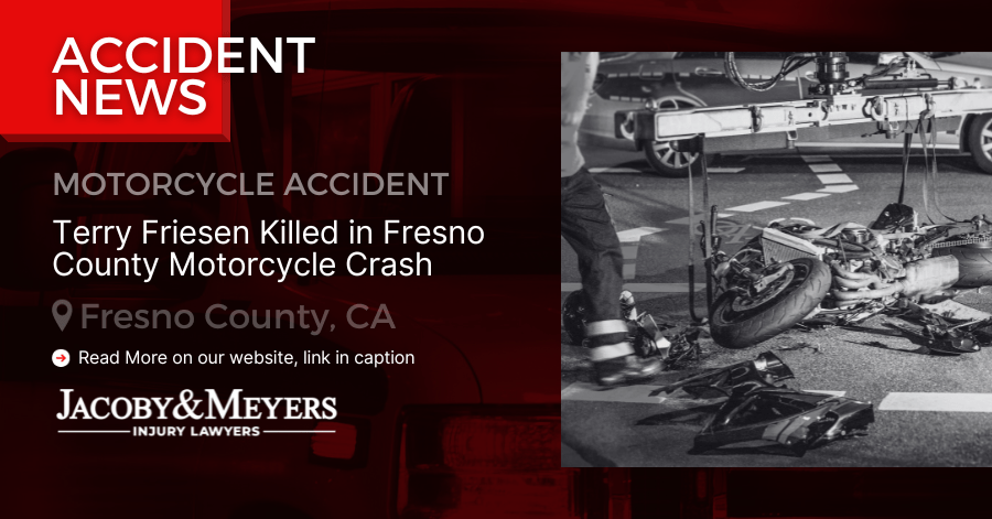 Terry Friesen Killed in Fresno County Motorcycle Crash