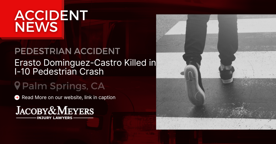 Erasto Dominguez-Castro Killed in I-10 Pedestrian Crash