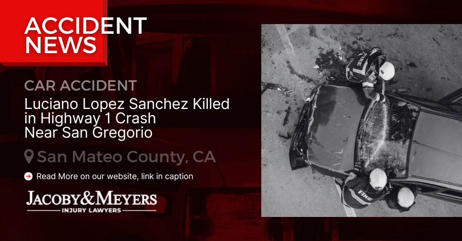 Luciano Lopez Sanchez Killed in Highway 1 Crash Near San Gregorio