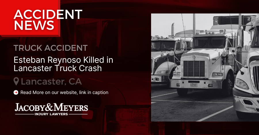 Esteban Reynoso Killed in Lancaster Truck Crash 