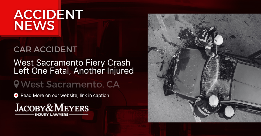 West Sacramento fiery crash