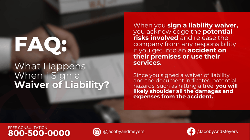 Can I Receive a Settlement from an Accident after I Sign a Liability Waiver