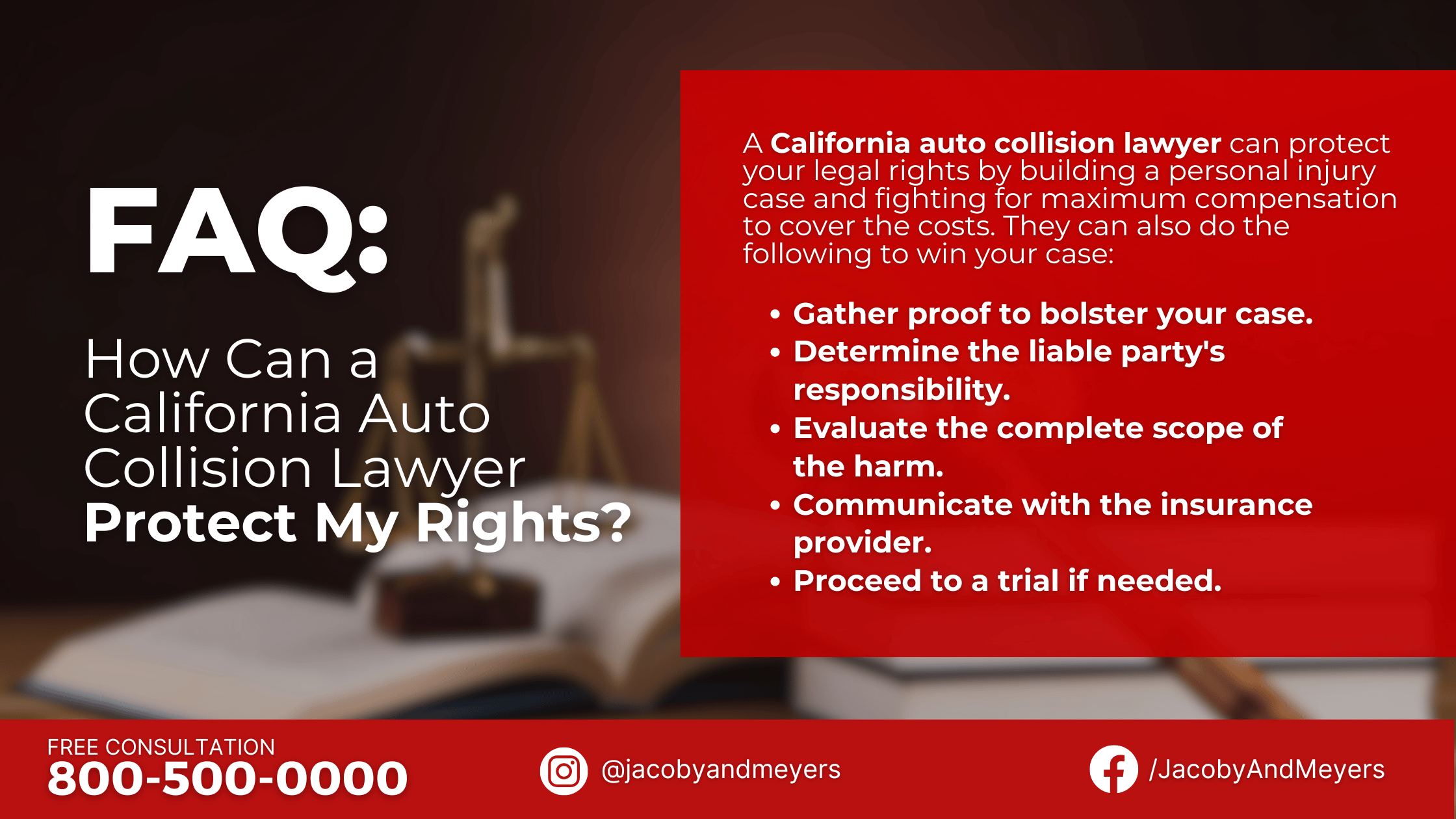 How Can a California Auto Collision Lawyer Protect My Rights?