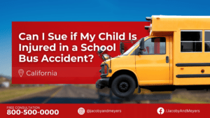 Can I Sue if My Child Is Injured in a School Bus Accident?