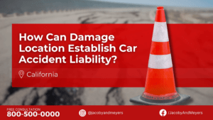 How Can Damage Location Establish Car Accident Liability?
