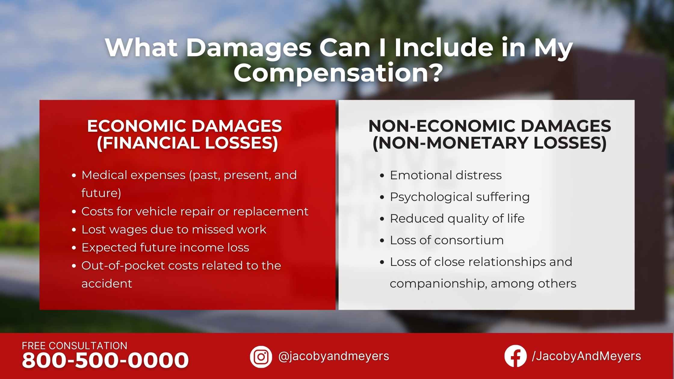 What Damages Can I Include in My Compensation?