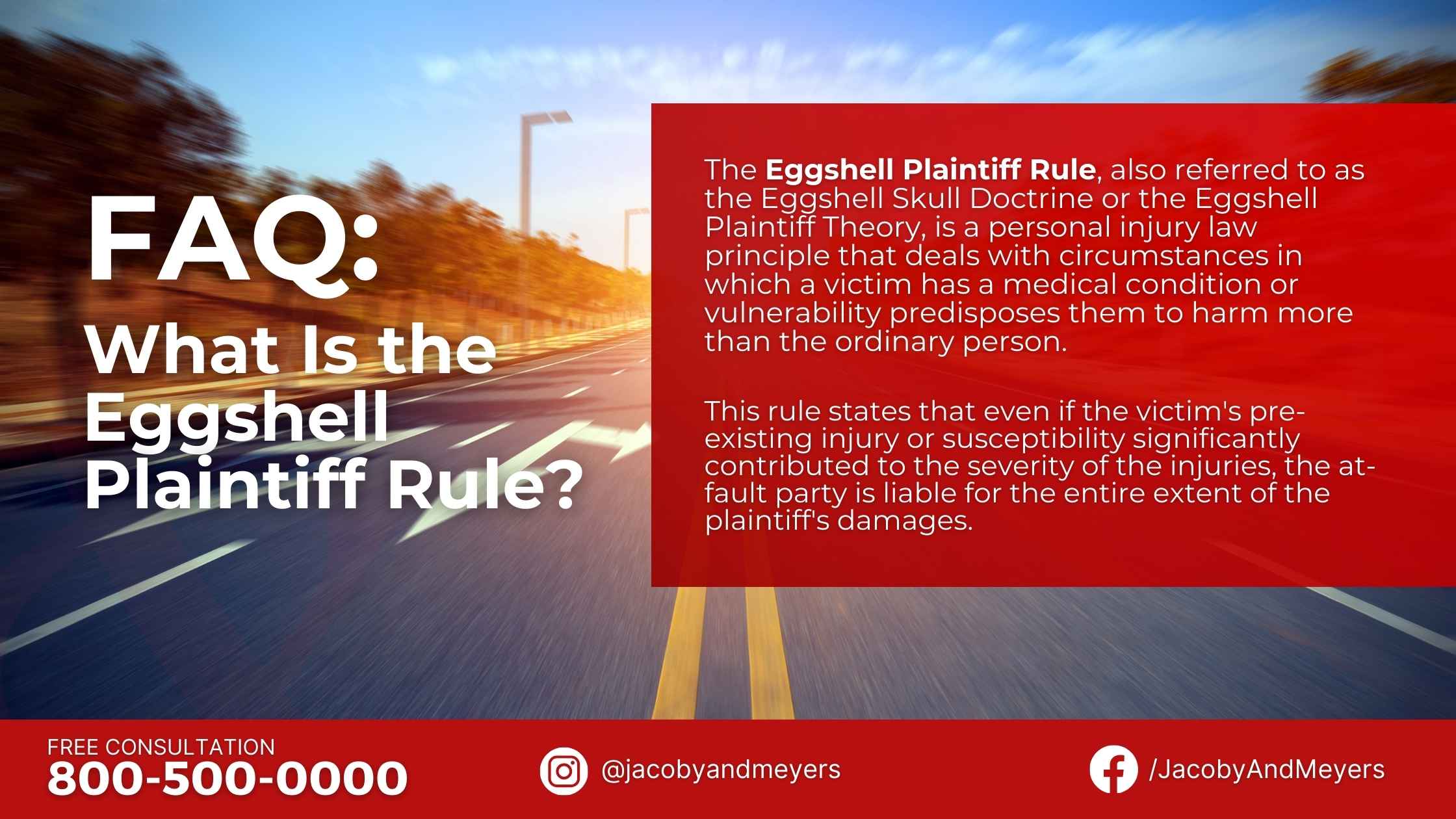 What Is the Eggshell Plaintiff Rule?