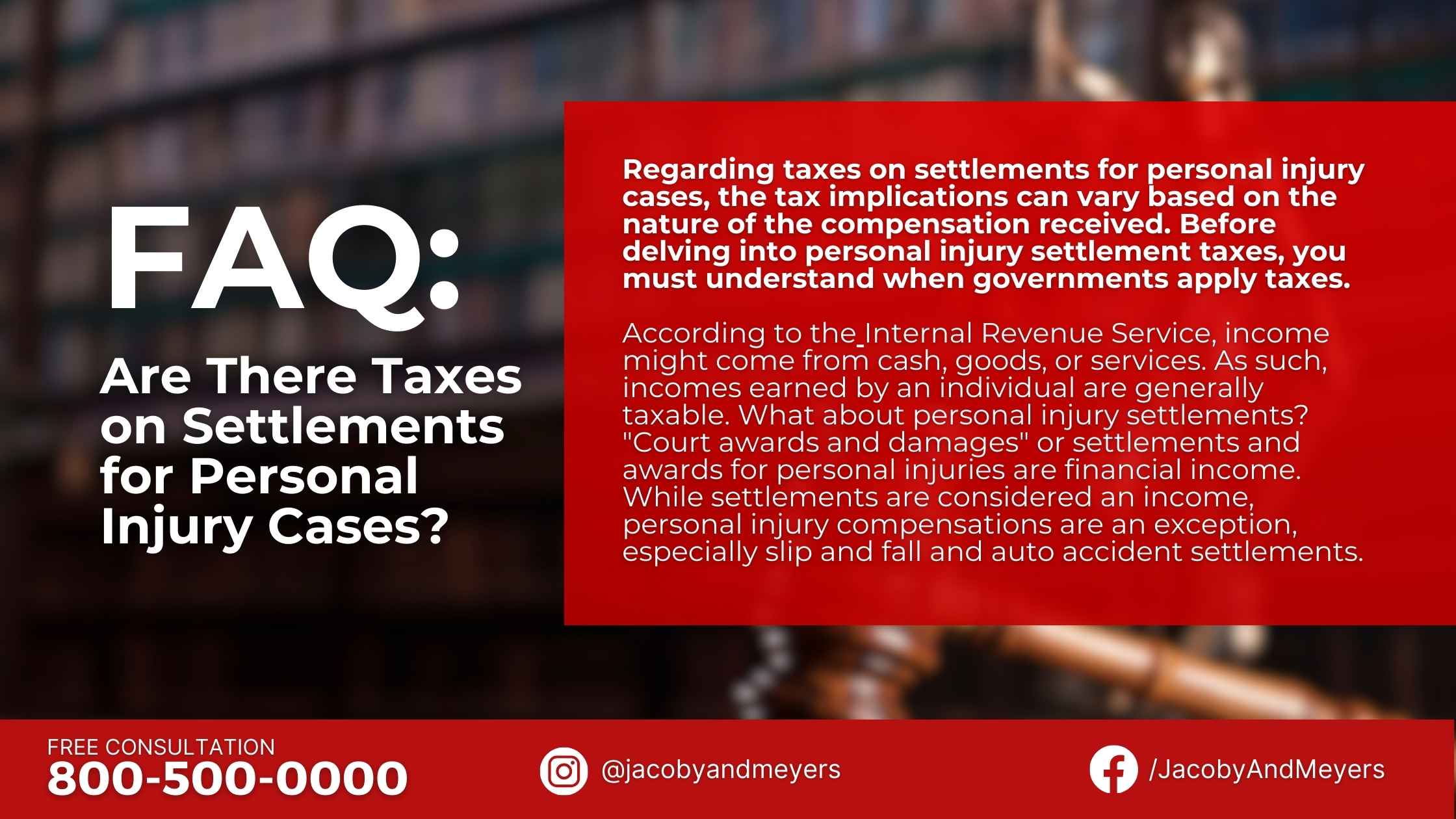 Are There Taxes on Settlements for Personal Injury Cases?