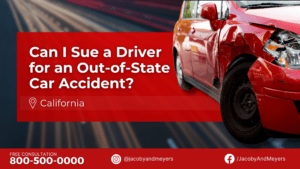 Can I Sue a Driver for an Out-of-State Car Accident?