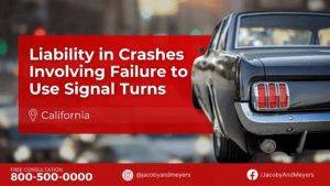 Liability in Crashes Involving Failure to Use Signal Turns