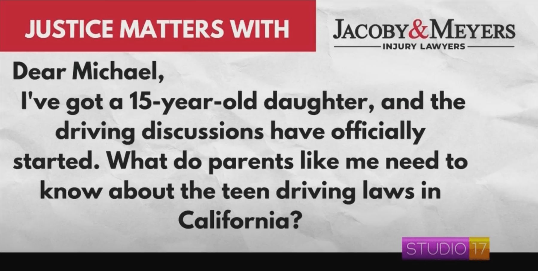 California's Teen Driving Laws