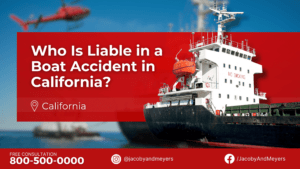 Who Is Liable in a Boat Accident in California?