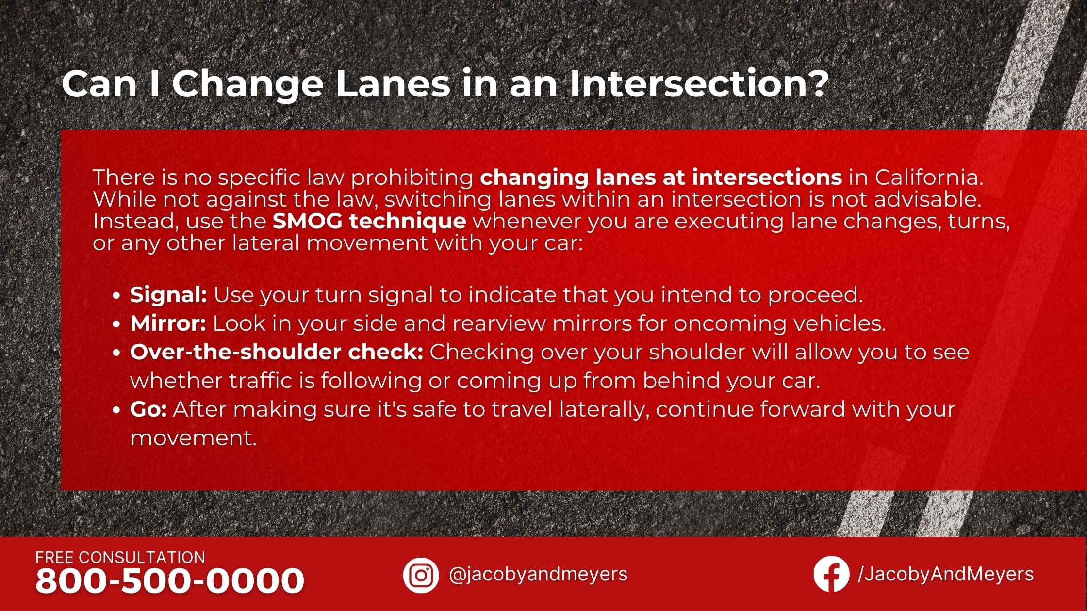 Can I Change Lanes in an Intersection?