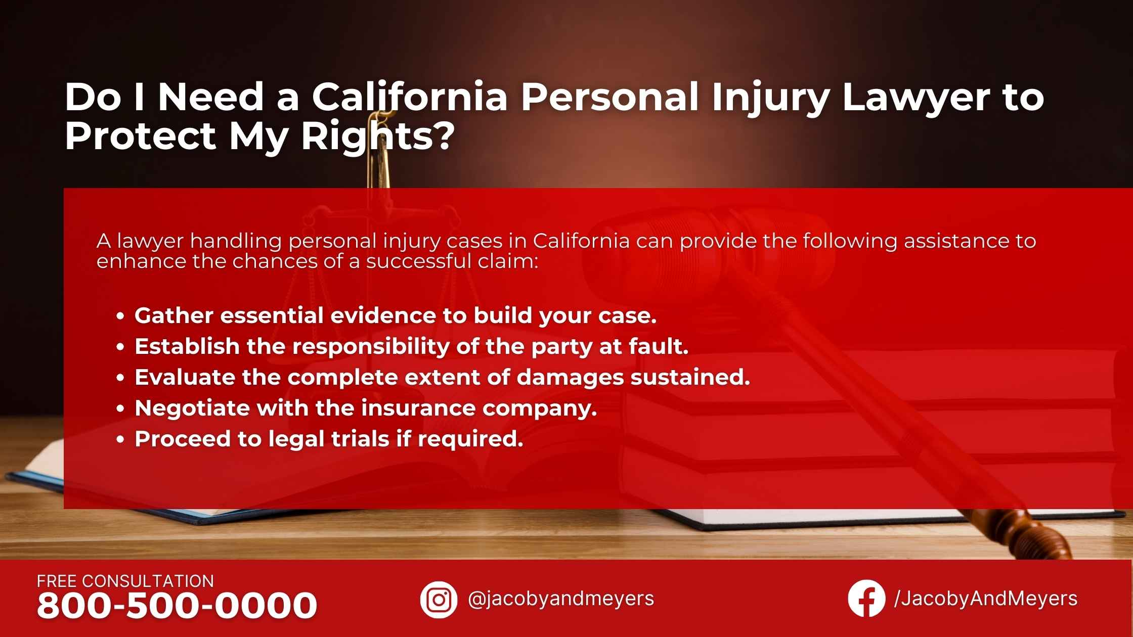 Do I Need a California Personal Injury Lawyer to Protect My Rights?