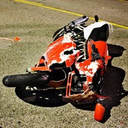 Who is Liable for a Motorcycle Lane Splitting Accident in Norwalk?